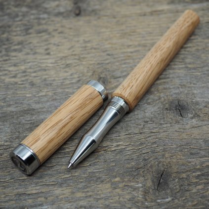 luxusni drevene kulickove nebo plnici pero Altos cesky dub17