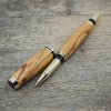 luxusni drevene kulickove pero Portland S betlemska oliva zlate9