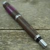Dřevěné plnicí pero Portland S - Fialový akryl - Wenge 3