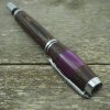 Dřevěné plnicí pero Portland S - Fialový akryl - Wenge 3