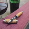Dřevěné plnicí pero Portland S - sud od vína
