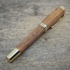 luxusni drevene plnici pero Portland L Americky orech zlate3