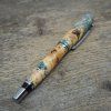 luxusni drevene plnici pero Small Stabilizovane Drevo (3) Silver