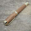 luxusni drevene kulickove pero Portland L Americky orech zlate6