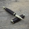 luxusni drevene kulickove pero Portland S Wenge zlate10