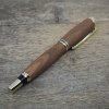 luxusni drevene kulickove pero Portland S Americky orech zlaty3