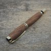 luxusni drevene kulickove pero Portland S Americky orech zlaty6