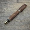 luxusni drevene kulickove pero Portland S Americky orech zlate8