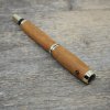 luxusni drevene kulickove pero Portland S Teak zlate5