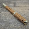 luxusni drevene kulickove pero Portland L Zebrano zlate5
