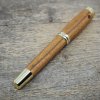 luxusni drevene kulickove pero Portland L Zebrano zlate8