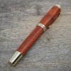 luxusni drevene kulickove pero Portland L Padouk zlate3