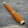 luxusni drevene kulickove pero Portland S Oranzova Dyha zlate (5)