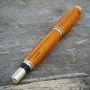 luxusni drevene kulickove pero Portland S Oranzova Dyha zlate (8)