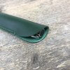 Kožené pouzdro pro pero Portland S - zelená