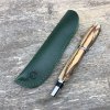 Kožené pouzdro pro pero Portland S - zelená