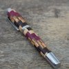 luxusni drevene kulickove pero Portland L Amaranth Zebrano Wenge (7)