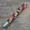 luxusni drevene kulickove pero Portland L Amaranth Zebrano Wenge (8)