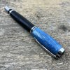 Dřevěné plnicí pero Portland S - Modrá + bahenní dub starý 6450 let - 1
