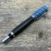 Dřevěné plnicí pero Portland S - Modrá + bahenní dub starý 6450 let - 2