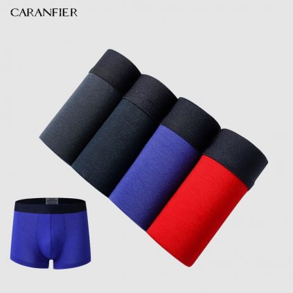 Pohodlné boxerky pánské spodní prádlo z bavlny 4v1 set