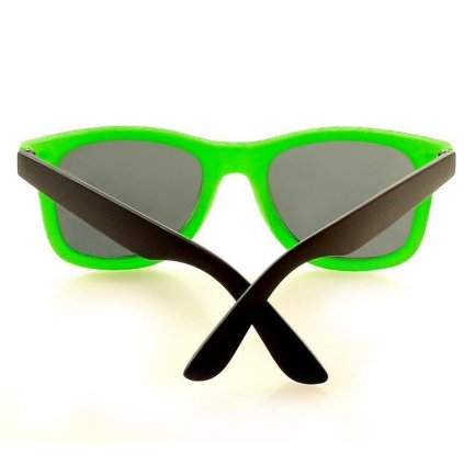 Štvorcové slnečné okuliare MAZZINI RETRO CUTE zelené