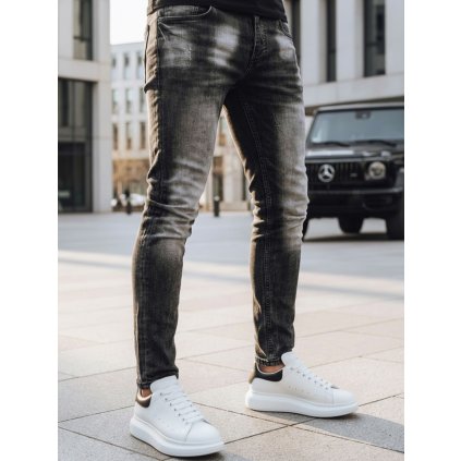 Černé pánské džíny slim fit UX3818 (Velikost 29, Barva Černá)