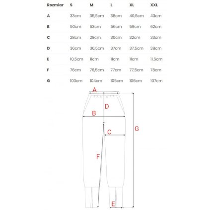 Dámské tepláky joggers s rozparky M692