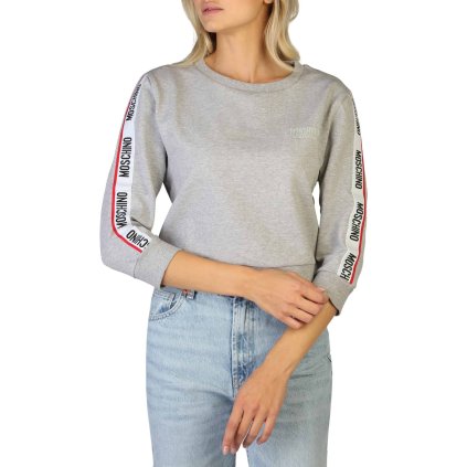Dámská mikina 1710-9004 Moschino (Barva Šedá, Velikost XS)