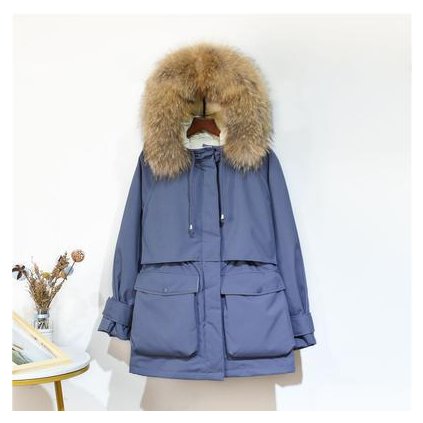 Stylová parka na zimu (Barva varianta 5, Velikost S)