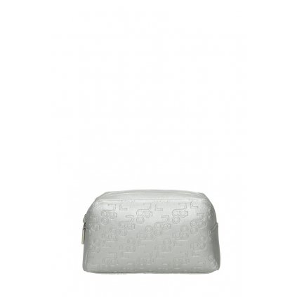 Klasická kosmetická taštička NOBO L0150-C022 Stříbrná