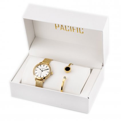 Dámské hodinky PACIFIC X6167-03 - dárková sada (zy663c)
