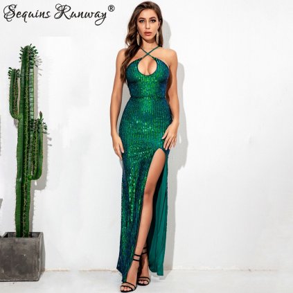 Dámské pesové šaty Sequins SF348