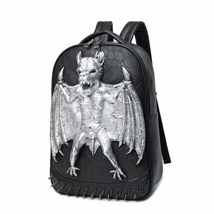 Gothic batoh s 3D ďáblem