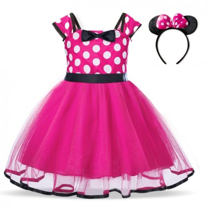 Dívčí šaty Minnie Mouse