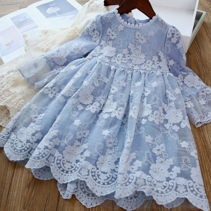 Vzorované šaty pro dítě princess