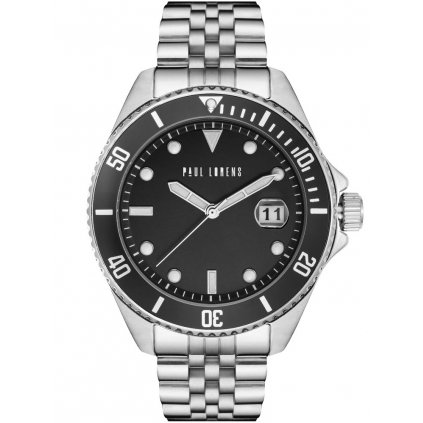Pánské hodinky PAUL LORENS - PL13030B-1C1 (zg350a) + BOX