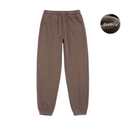 Unisex zimní tepláky jogger s fleecem (Barva (varianta) Tmavě modrá, Velikost S)