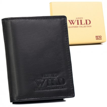 Pánská kožená peněženka s kapsou