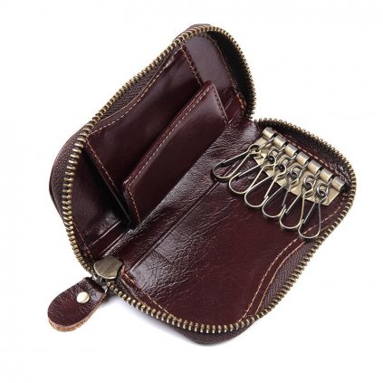 Luxusní kožené pouzdro retro na klíče (Barva (varianta) Design1)