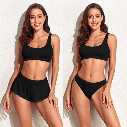 Dámská sada plavky top + bikiny AG671