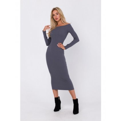 Bodycon šaty s odhalenými rameny M757