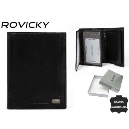 Velká pánská peněženka z přírodní kůže (Barva 1)