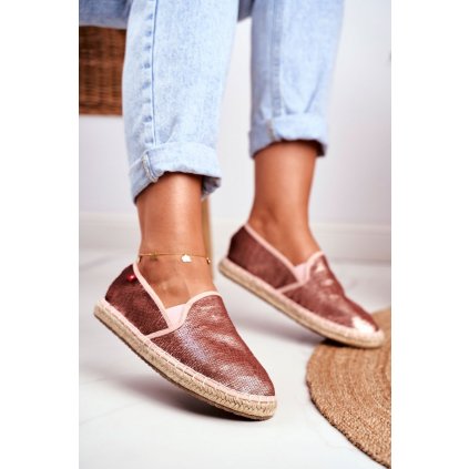 Dámské Espadrilky Pletená Podešev  Big Star DD274A163