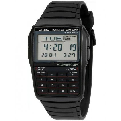 Pánské hodinky CASIO VINTAGE DATABANK DBC-32-1A + BOX