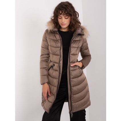 Zimná bunda s kožušinovou kapucňou NM-KR-TR8125.99P