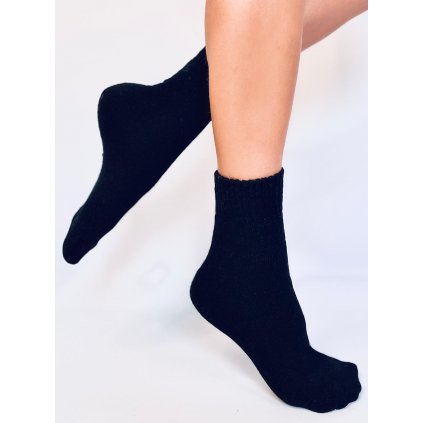 Dámské vlněné zimní ponožky