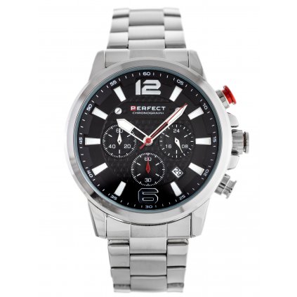 Pánské hodinky PERFECT M506CH-02 - CHRONOGRAF (zp382a) + BOX