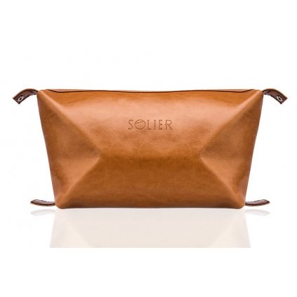 Elegantní kožená pánská kosmetická taška SOLIER PERTH