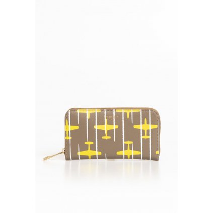 Dámská peněženka 76W00023 2Y000129 Trussardi (Barva Hnědá, Velikost ONE SIZE)